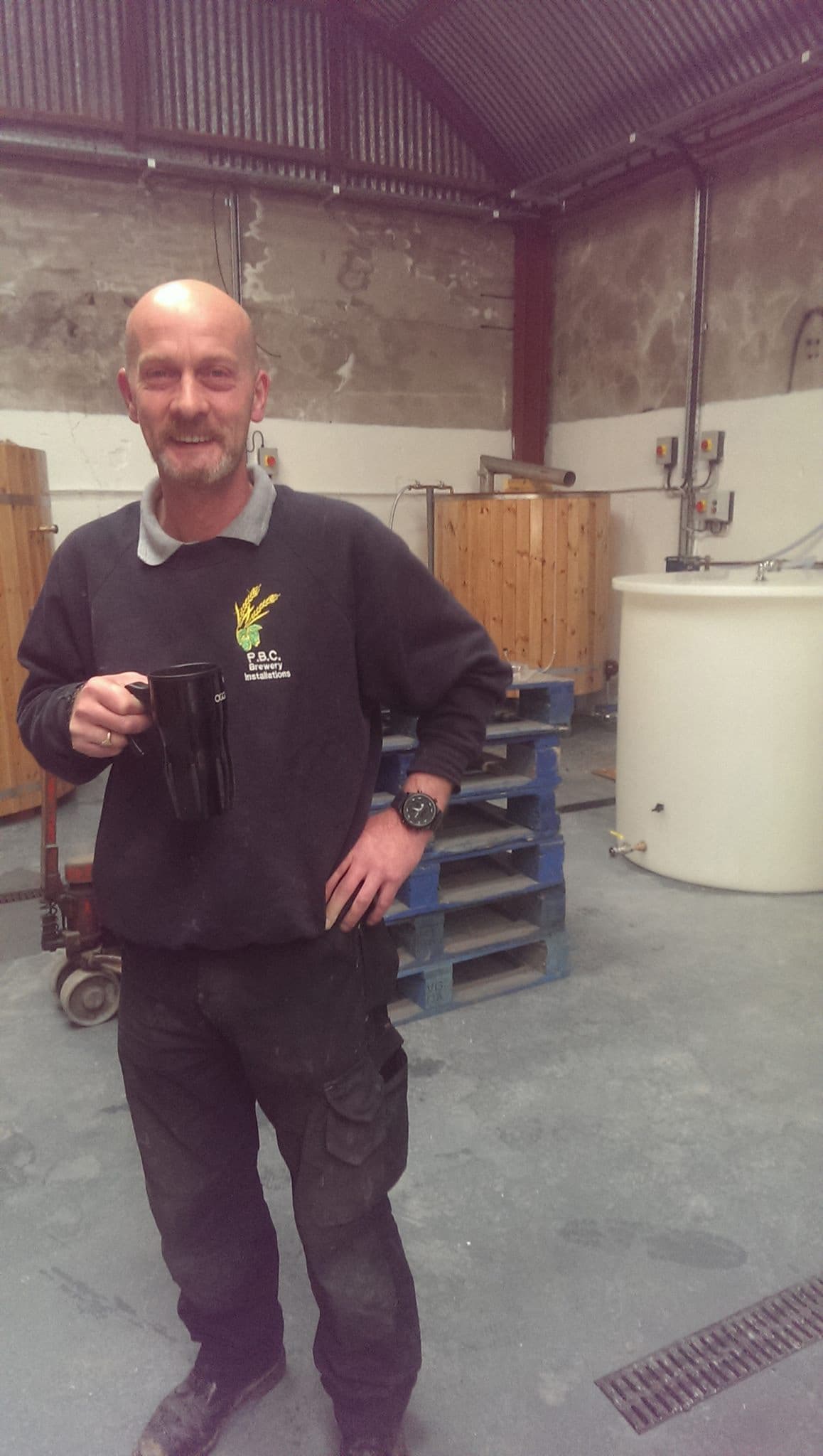 Mark our happy PBC install guy