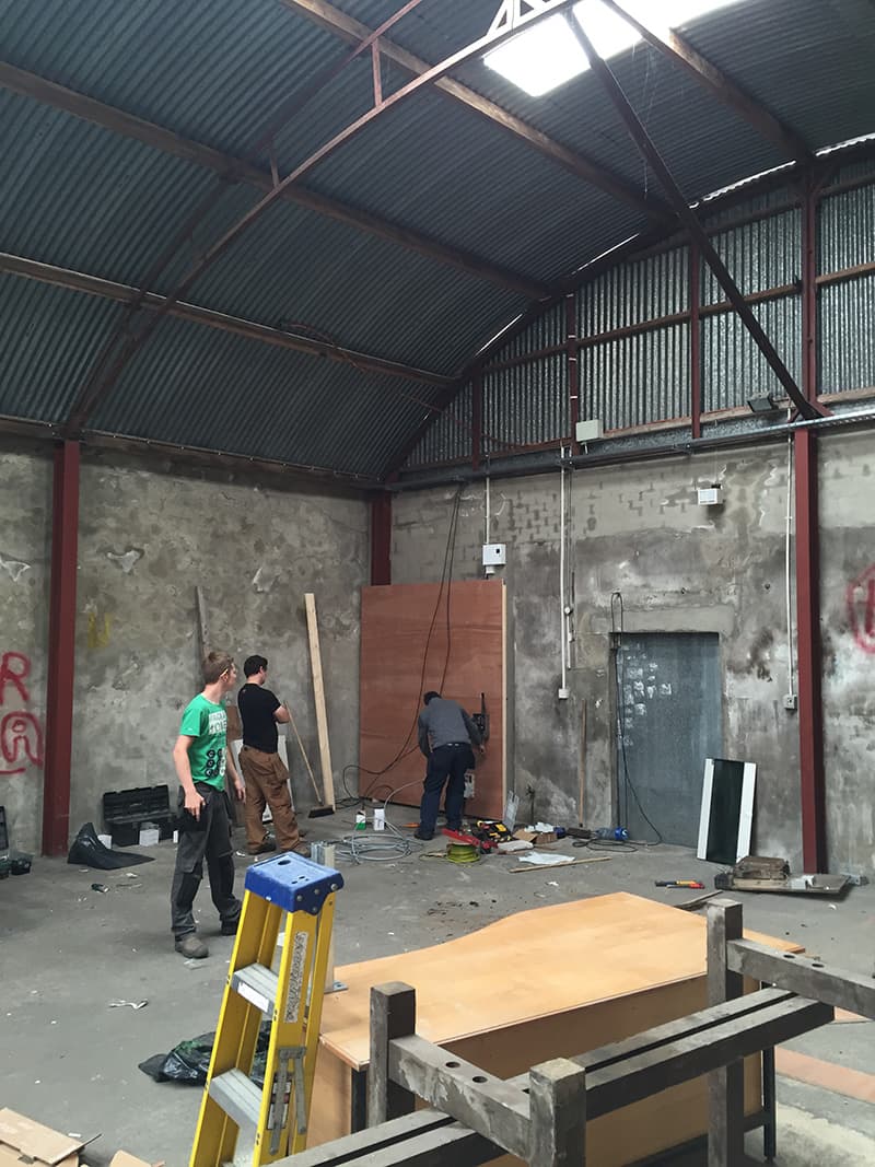 ElectricianS at work